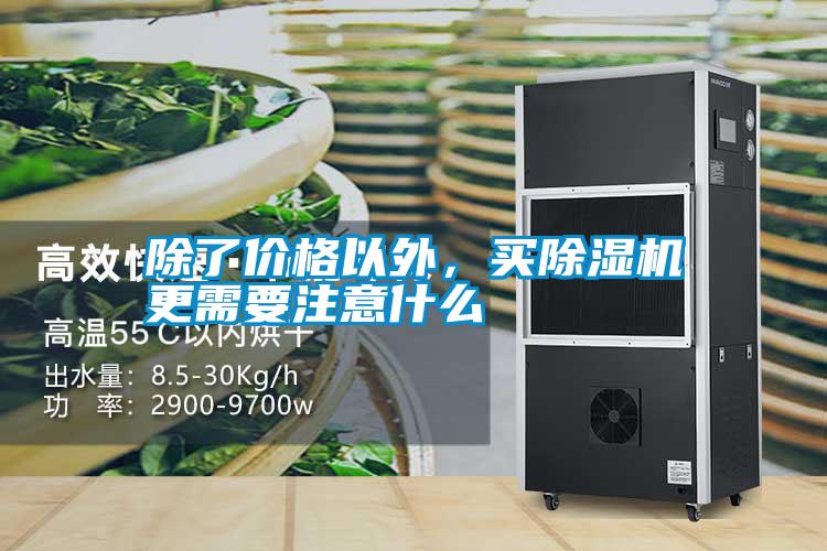 除了價(jià)格以外,買除濕機(jī)更需要注意什么