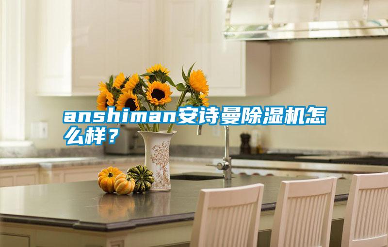 anshiman安詩曼除濕機(jī)怎么樣？
