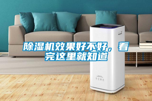 除濕機效果好不好，看完這里就知道