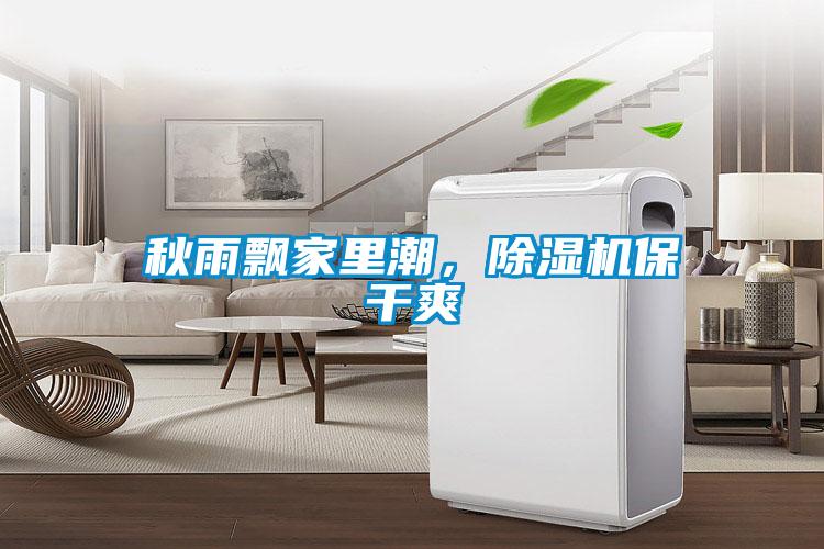 秋雨飄家里潮，除濕機保干爽