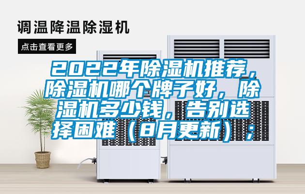 2022年除濕機推薦，除濕機哪個牌子好，除濕機多少錢，告別選擇困難（8月更新）；