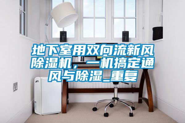 地下室用雙向流新風除濕機，一機搞定通風與除濕_重復
