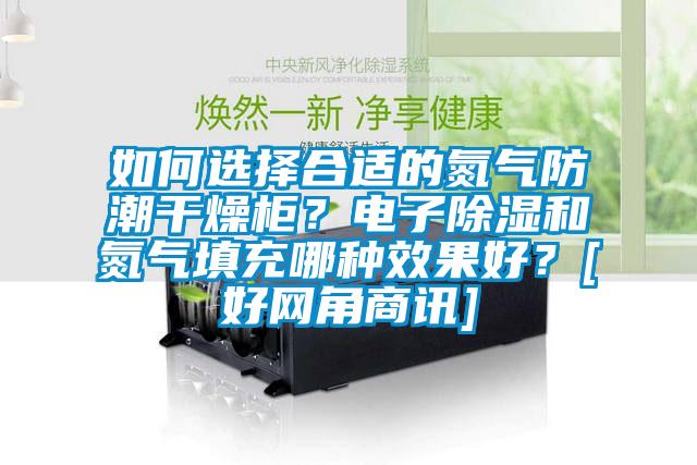 如何選擇合適的氮氣防潮干燥柜？電子除濕和氮氣填充哪種效果好？[好網角商訊]