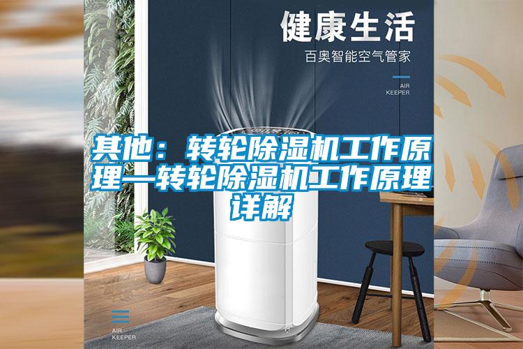 其他:轉輪除濕機工作原理—轉輪除濕機工作原理詳解