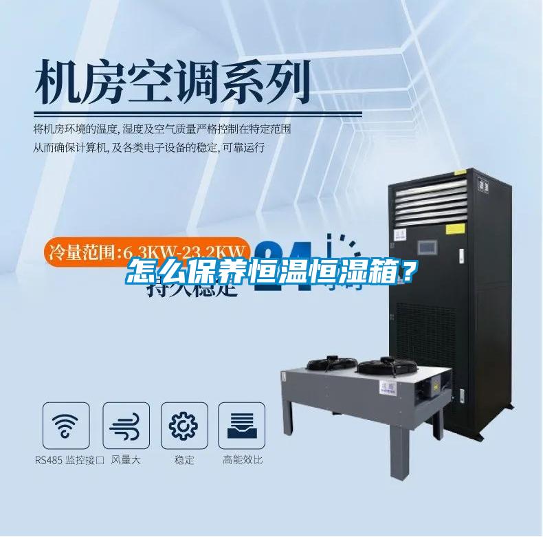 怎么保養恒溫恒濕箱?