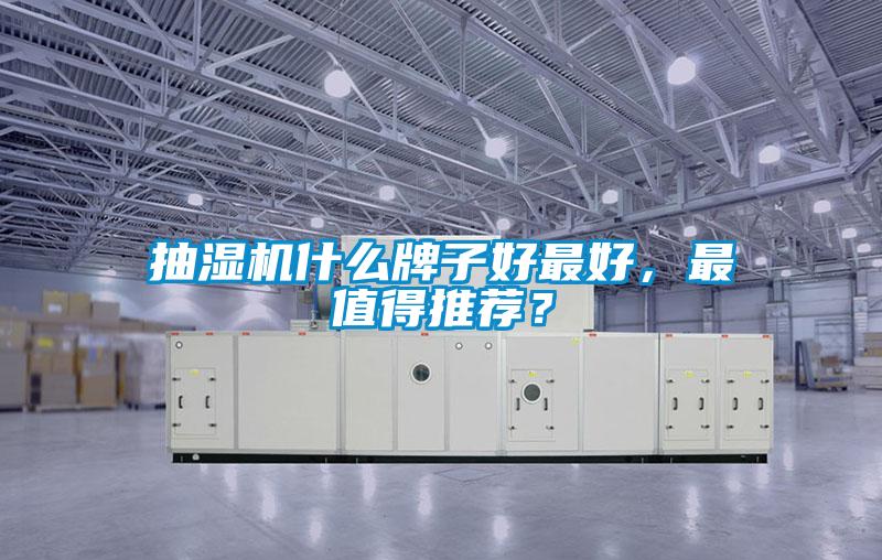 抽濕機什么牌子好最好,最值得推薦?