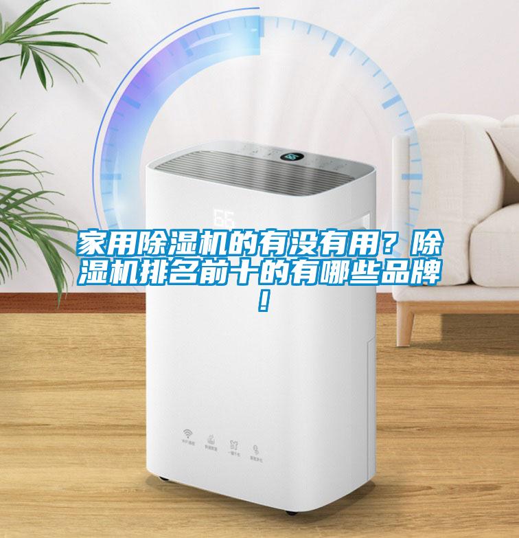 家用除濕機的有沒有用？除濕機排名前十的有哪些品牌！