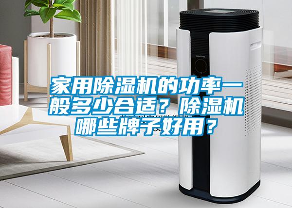 家用除濕機的功率一般多少合適?除濕機哪些牌子好用?