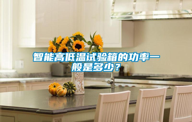 智能高低溫試驗(yàn)箱的功率一般是多少?