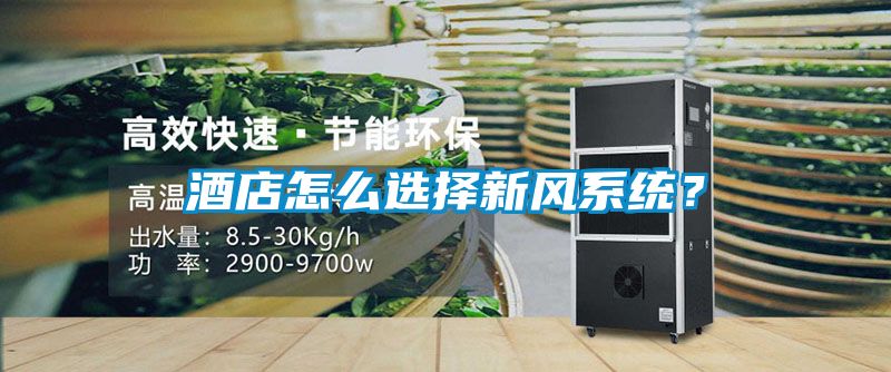酒店怎么選擇新風系統？