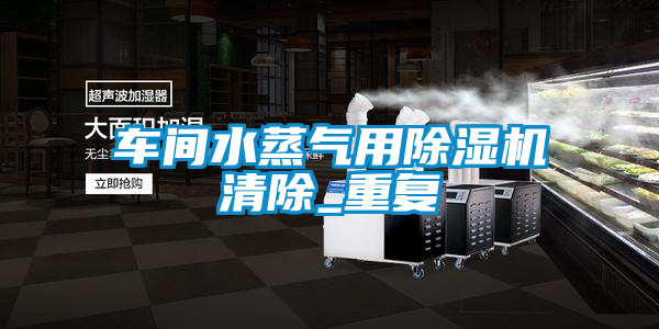 車(chē)間水蒸氣用除濕機(jī)清除_重復(fù)